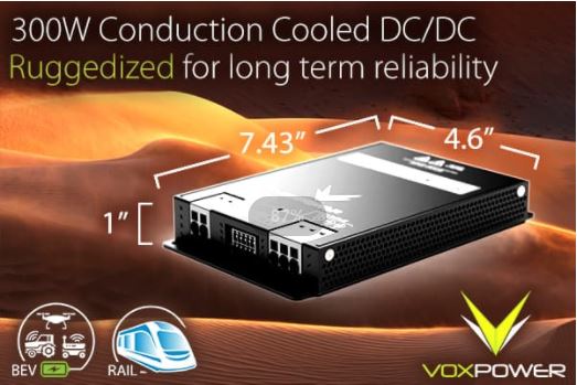 Vox Power 推出 VCCR300 傳導(dǎo)冷卻電源裝置